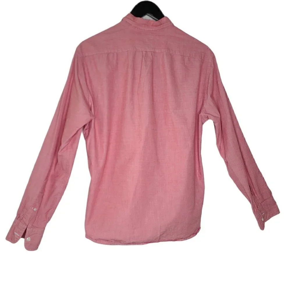 J. Crew Preppy Red Slim Button Down Shirt
